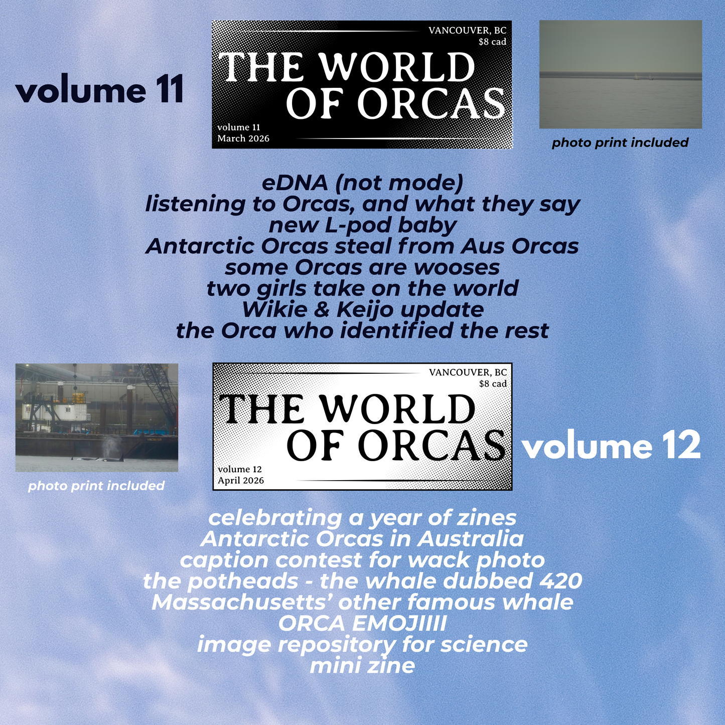 2 Volume Packs - The First Year