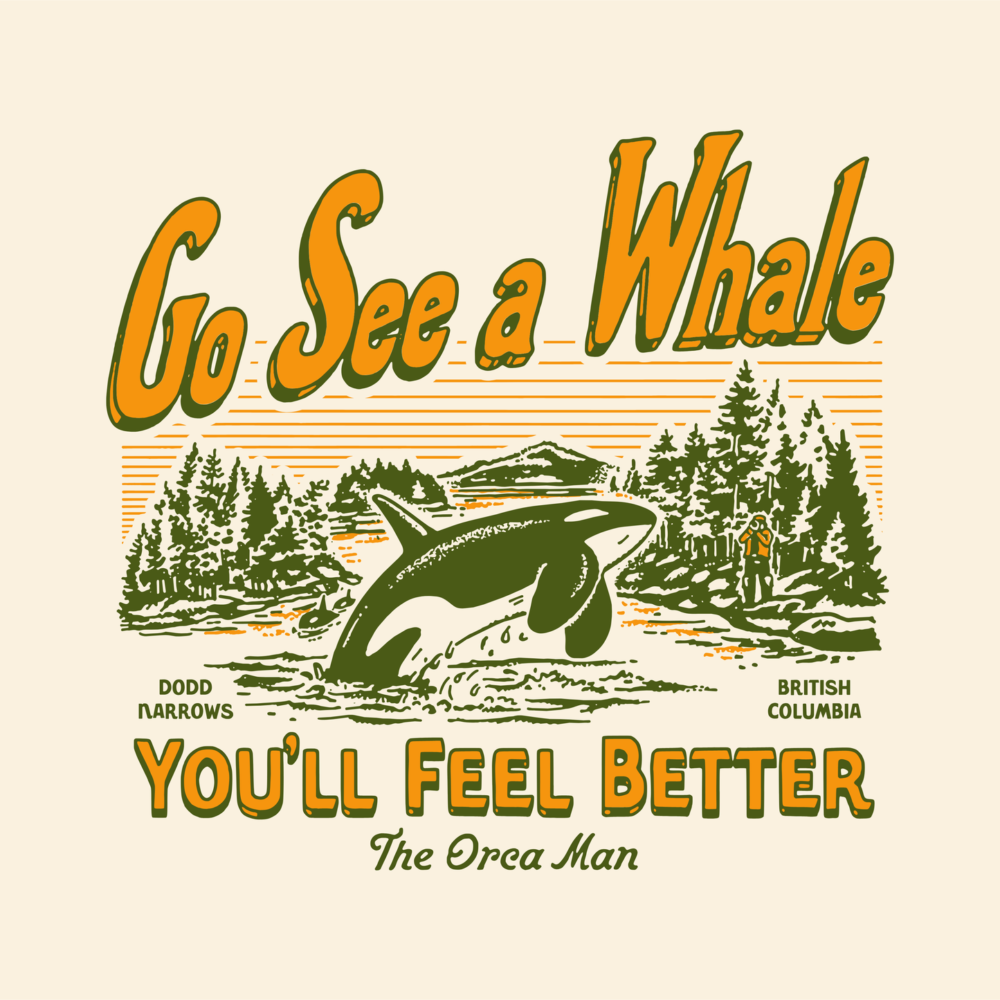 Go See a Whale V3 T-Shirt
